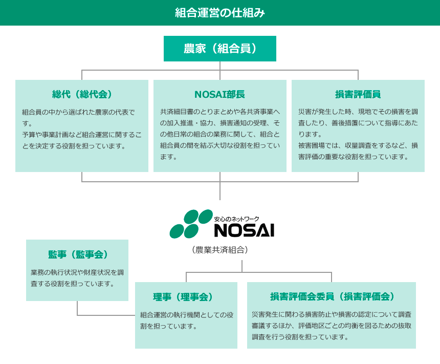 組合運営の仕組み